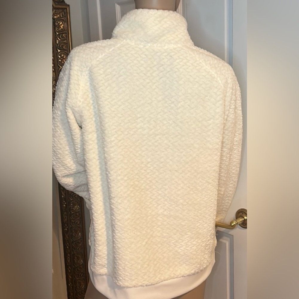 Talbots Patterned Fleece Jacket - Picture 5 of 11
